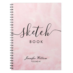 Sketchbook-Geschenk für sie mit Individuelle Name- Notizblock