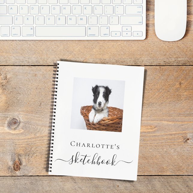 Sketchbook-Hunde-Foto-Skript Notizbuch (Von Creator hochgeladen)