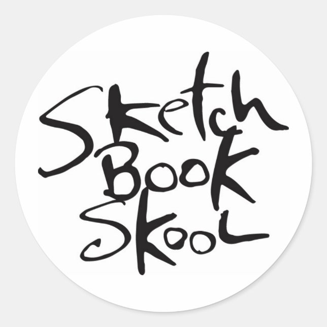 Sketchbook Skool Stickers (Vorderseite)