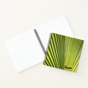 Sketchbook-Tagebuch von Green Palm Frontend Notizbuch