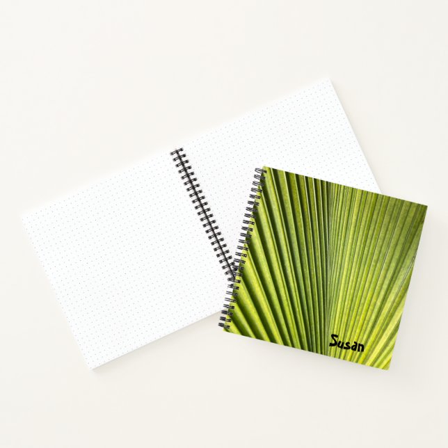 Sketchbook-Tagebuch von Green Palm Frontend Notizbuch (Innenseite)