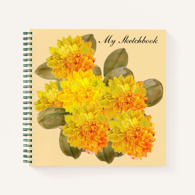 Sketchbuch Notizbuch (Vorderseite)