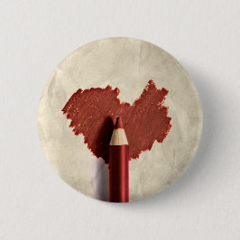 Sketched Scribbled Heart Button