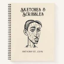 Sketches and Scribbles Notebook