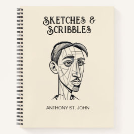 Sketches and Scribbles Notebook Notizbuch