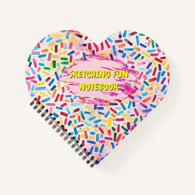 Sketching-Spaß-Notizbuch Notizbuch (Vorderseite)