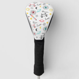 Sketchy Cats Golf Headcover