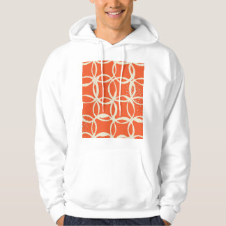 Sketchy Circles trendy Nahtlos Design Hoodie
