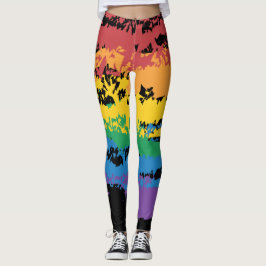 Sketchy Rainbow Leggings