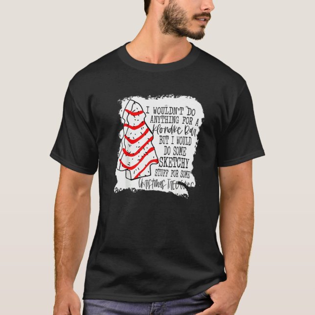 Sketchy Stuff for Some Christmas Tree Cakes Classi T-Shirt (Vorderseite)