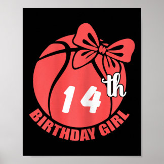 Sketll 14. Geburtstag Sketll Spieler Poster