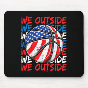 Sketll 4. Juli Memes USA Amerikanische Flagge Wir Mousepad