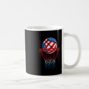 Sketll Amerikanisch Patriotischer 4. Juli US-Flagg Kaffeetasse