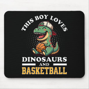 Sketll Dinosaur T Rex Spieler Männer Kinder Jungen Mousepad