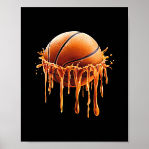 Sketll Drip Grafik Poster