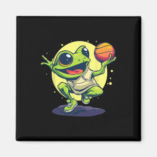 Sketll Frosch Kröte Sketll Spieler Tier Kunst Zeic Magnet