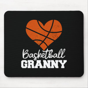 Sketll Granny Herz Funny Heartfelt Filz Liebe Sket Mousepad