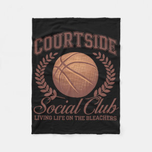Sketll Mom passende Courtside Social Club Frauen G Fleecedecke