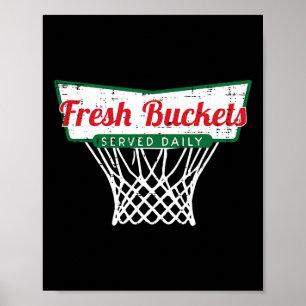 Sketll Player Frische Eimer Ller Männer Jungen Kin Poster