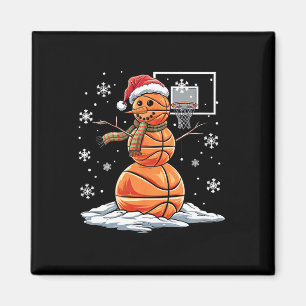 Sketll Schneemann Spieler Santa Hut Weihnachten Lu Magnet
