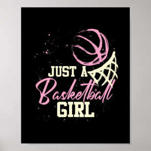 Sketll-Spielerin Frauen Nur ein Sketll-Mädchen Ske Poster