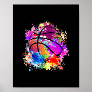 Sketll Teenager Mädchen Teens Frauen Ller Dunking  Poster
