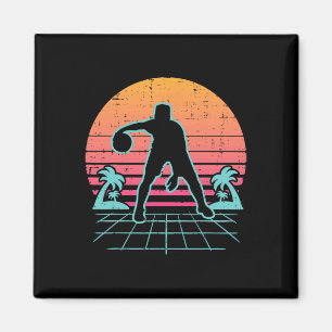 Sketll Vaporwave Ästhetik 80er 90er japanische Män Magnet
