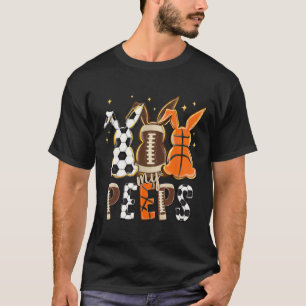 Sketllverkauf Sportarten Ostern Sonnige Kaninchen T-Shirt