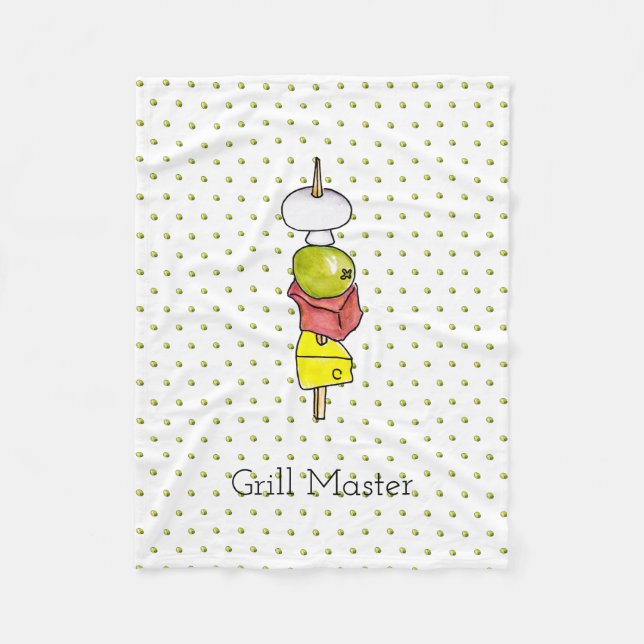 Skewer Fleecedecke (Vorderseite)