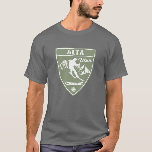 Ski Alta Utah T-Shirt (Vorderseite)
