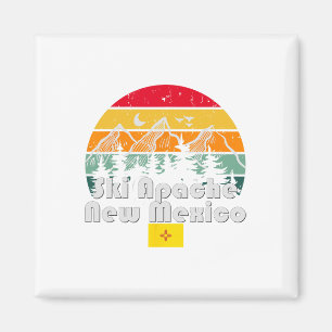 Ski Apache New Mexico Magnet