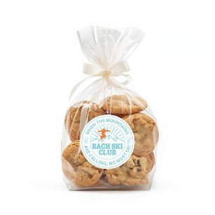 Ski Après Winter Junggesellinnenabschied Türkis  Runder Aufkleber