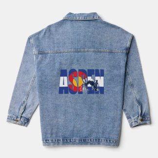 Ski Aspen Colorado Jeansjacke