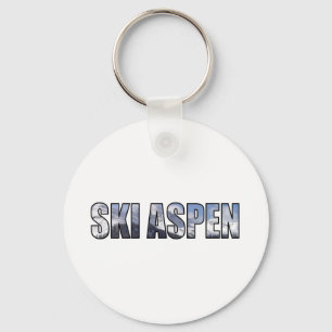 Ski Aspen Schlüsselanhänger