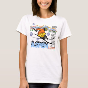 Ski-Aufzugt-stück Aspen Colorado T-Shirt