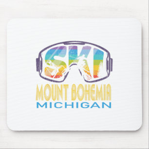 Ski Berg Bohemia Skiurlaub Michigan Mousepad