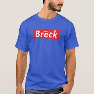 Ski Breck Breckenridge Colorado Skifahren Skateboa T-Shirt