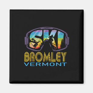 Ski Bromley Vermont Skiurlaub Magnet