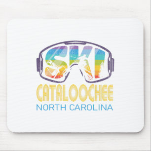 Ski Cataloochee North Carolina Skiurlaub Mousepad