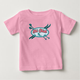 Ski Chick Schneeadventure Baby T-shirt