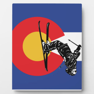 Ski Colorado Fotoplatte