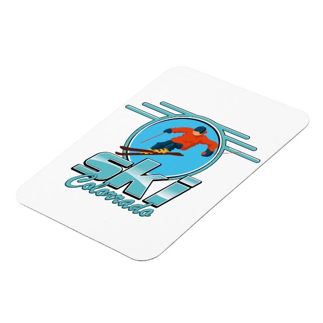 Ski Colorado Logo Magnet (Linke Seite)