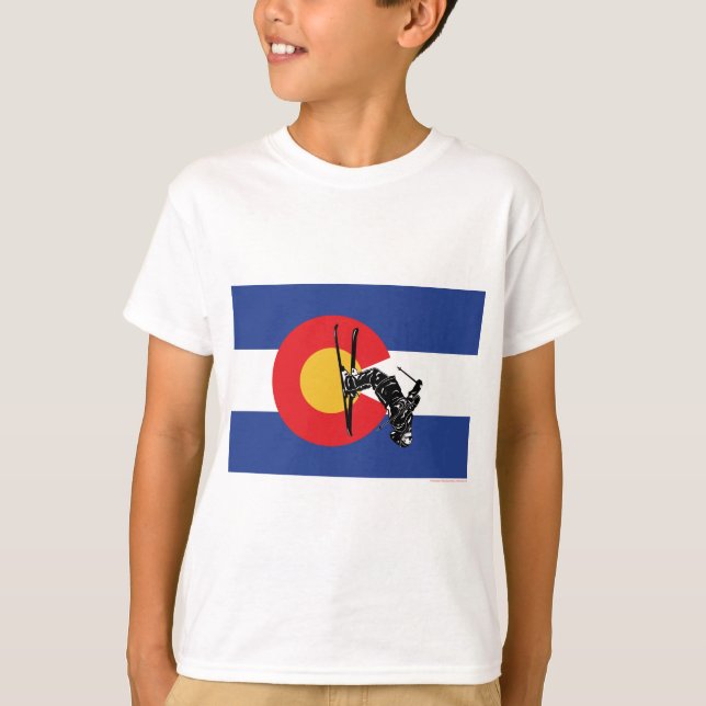 Ski Colorado T-Shirt (Vorderseite)