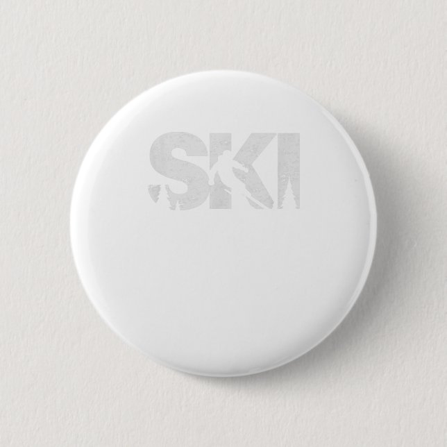 Ski Cooler Skistil Alpine Skiverleih Button (Vorderseite)