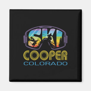 Ski Cooper Colorado Skiferien Magnet