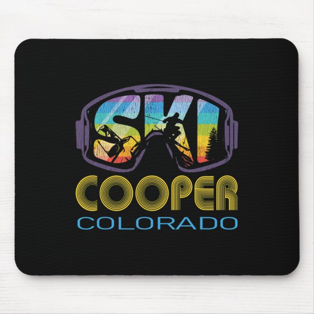 Ski Cooper Colorado Skiferien  Mousepad (Vorne)