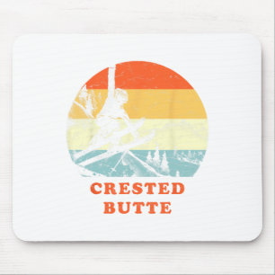 Ski Crested Butte Mousepad
