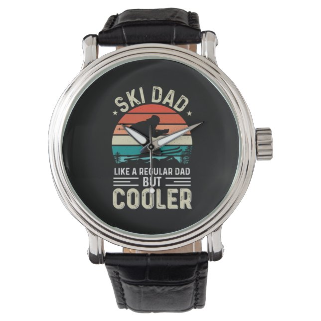 Ski Dad Armbanduhr (Vorderseite)