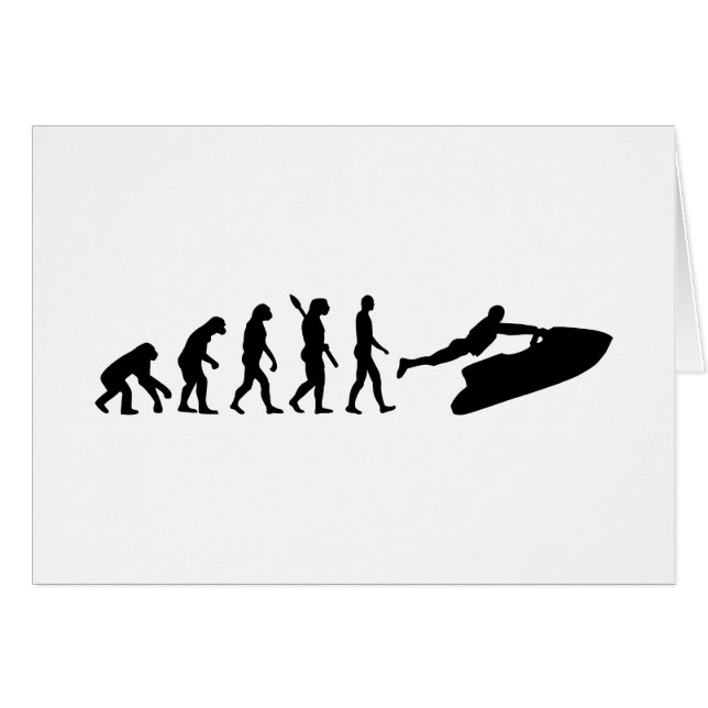 Ski de jet d'évolution (Devant horizontal)