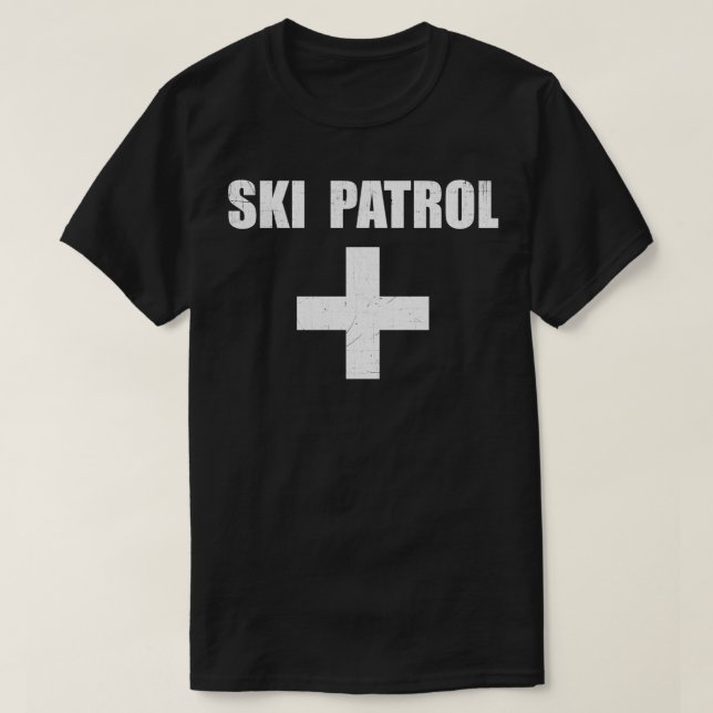 Ski de patrouille Sweat - shirt à capuche d'hiver  (Design devant)